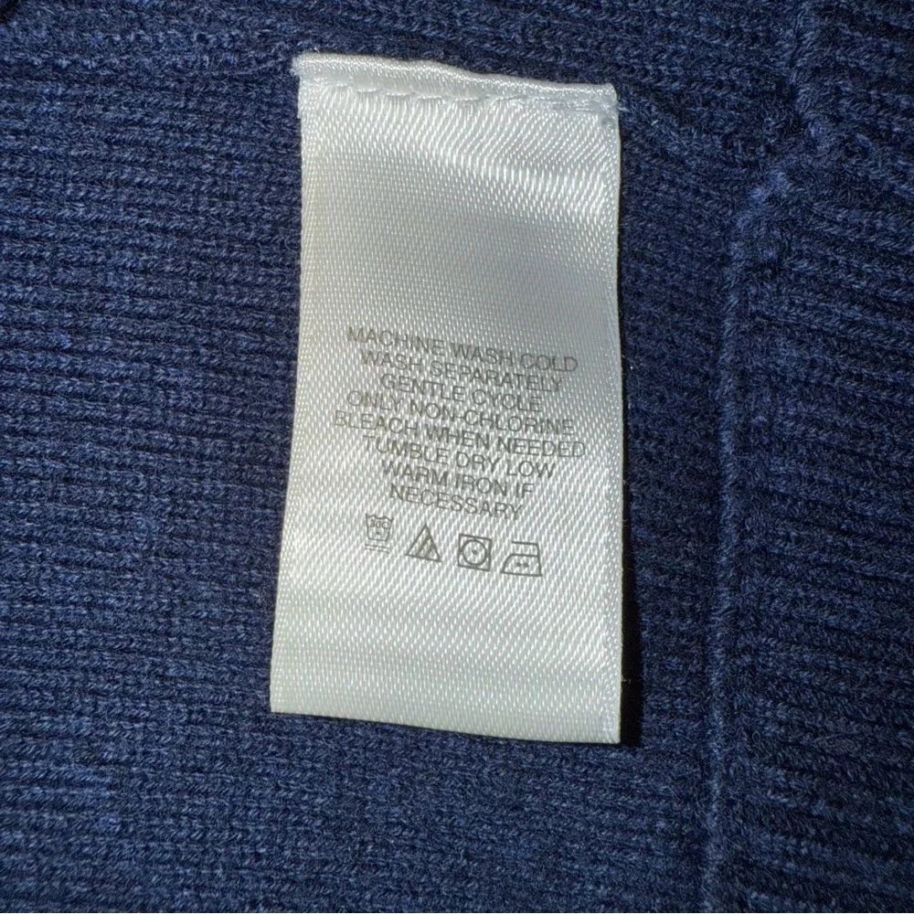 Levi's Men's Deep Blue Cotton Crewneck Sweater Size‎ Large